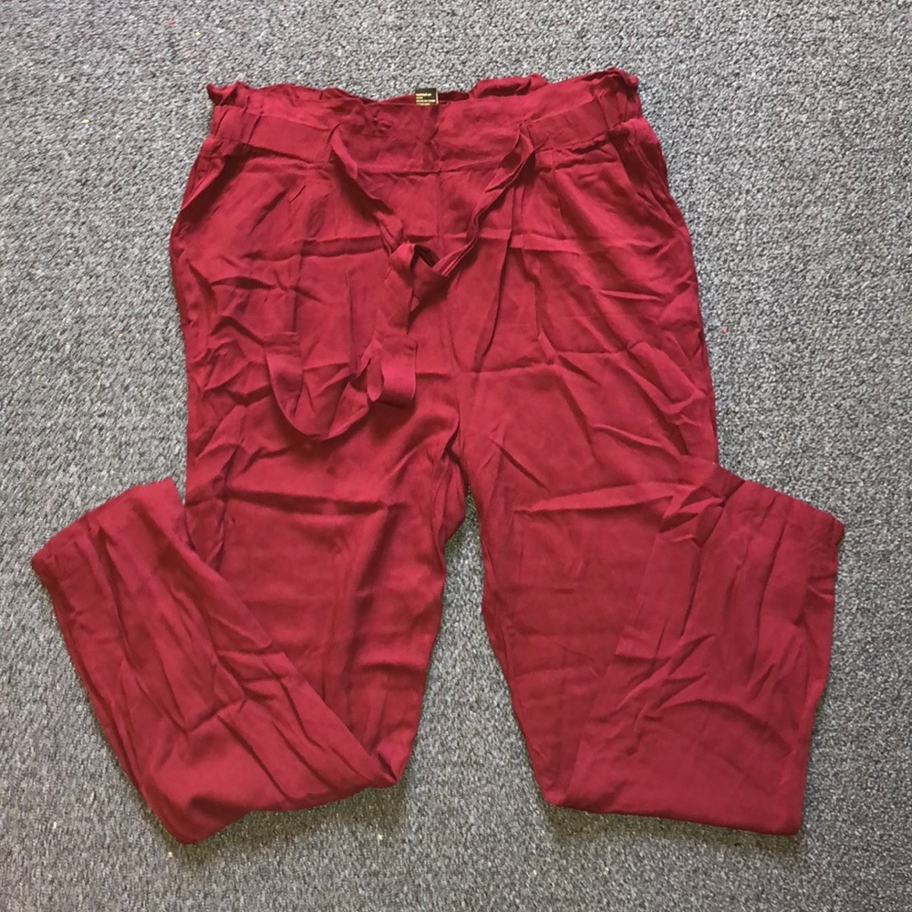 Forever 21 Maroon Pants